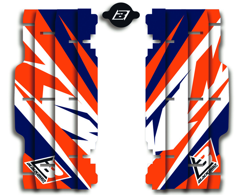 Kit déco Blackbird de radiateur Replica 2016 Marchetti Racing