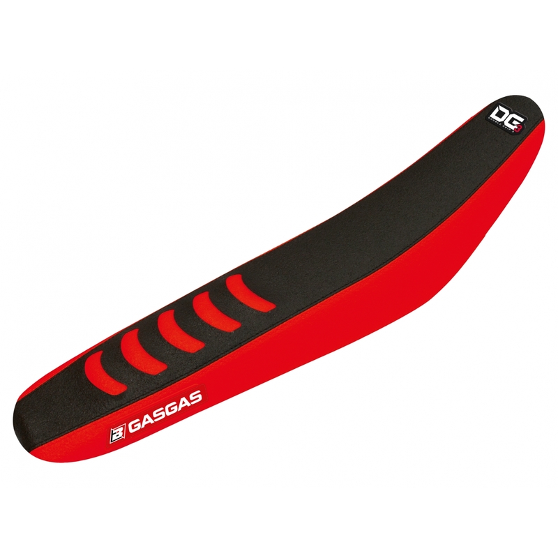 Housse de selle Blackbird Double Grip 3 rouge/noir Gas Gas