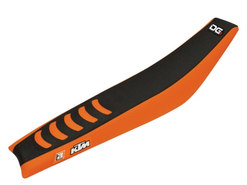 Housse de selle Blackbird Double Grip 3 orange/noir