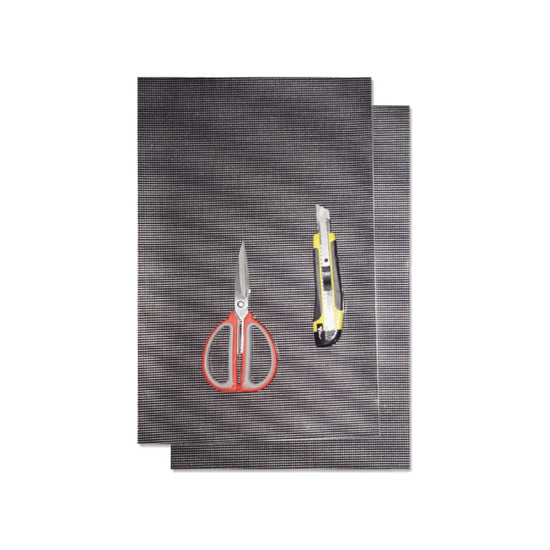 Stickers Blackbird Planches adhésives Crystall look carbone