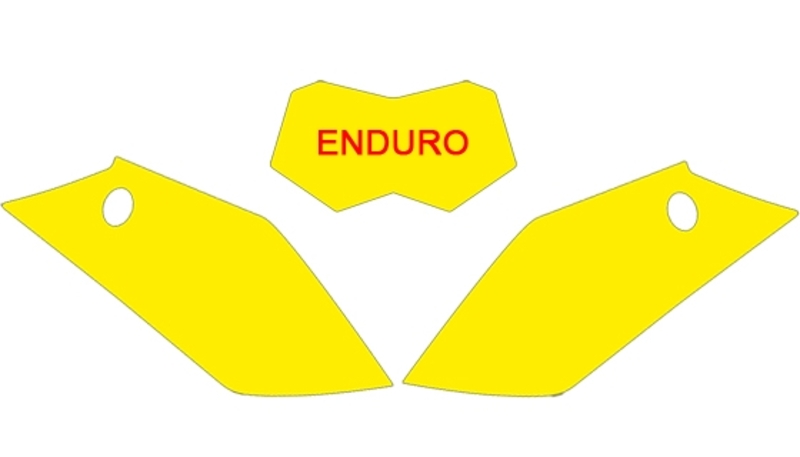 Fonds de plaque Blackbird noir Gas Gas