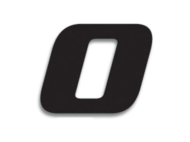 Numéros Blackbird 0 20x25cm noir