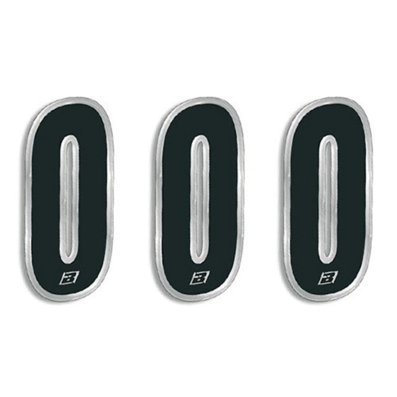 Numéros Blackbird vinyle - 15x7 cm