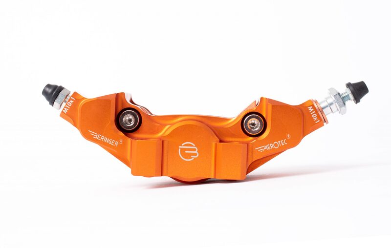 Image of Etriers de frein Beringer arrière axial Aerotec® MX 2 pistons - orange