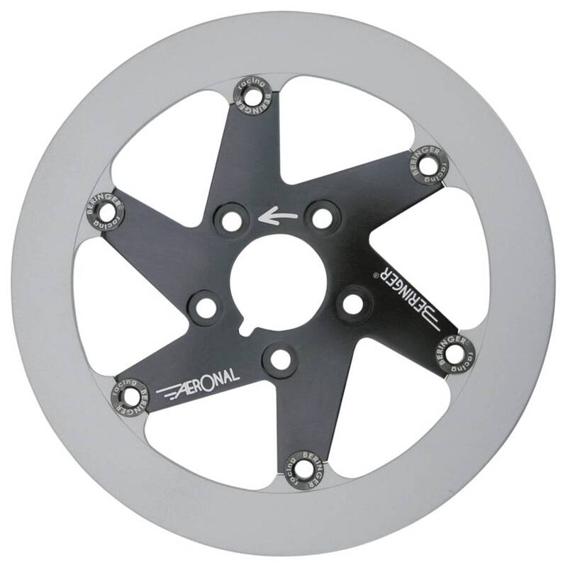 Image of Disque de frein Rond Beringer flottant - noir