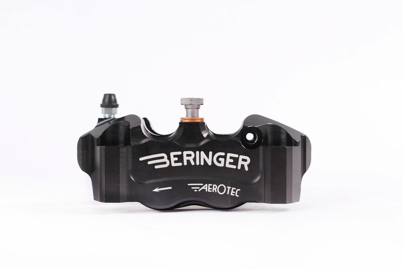 Image of Etriers de frein Beringer radial gauche Aerotec® 4 pistons Ø32mm entraxe 100mm noir