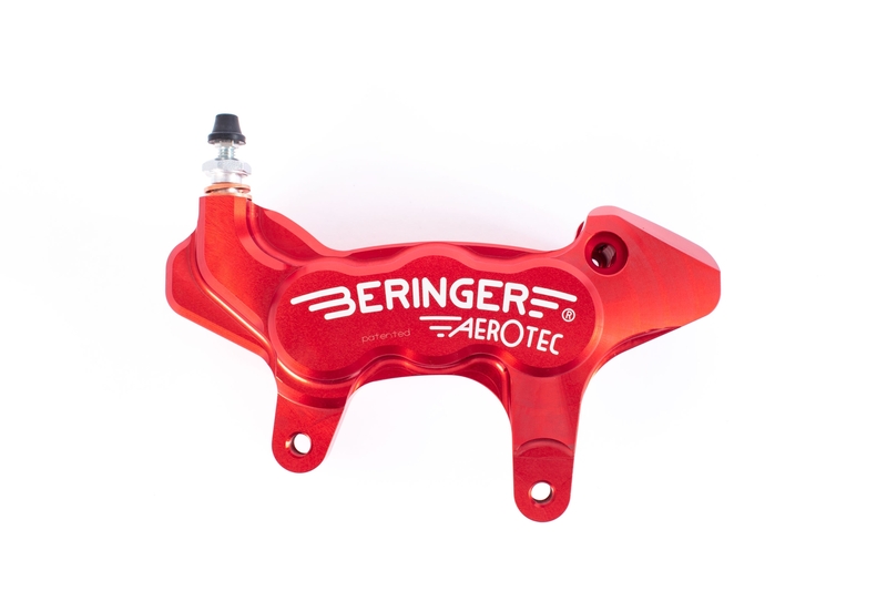 Image of Etriers de frein Beringer axial gauche Aerotec® 6 pistons Ø27mm rouge