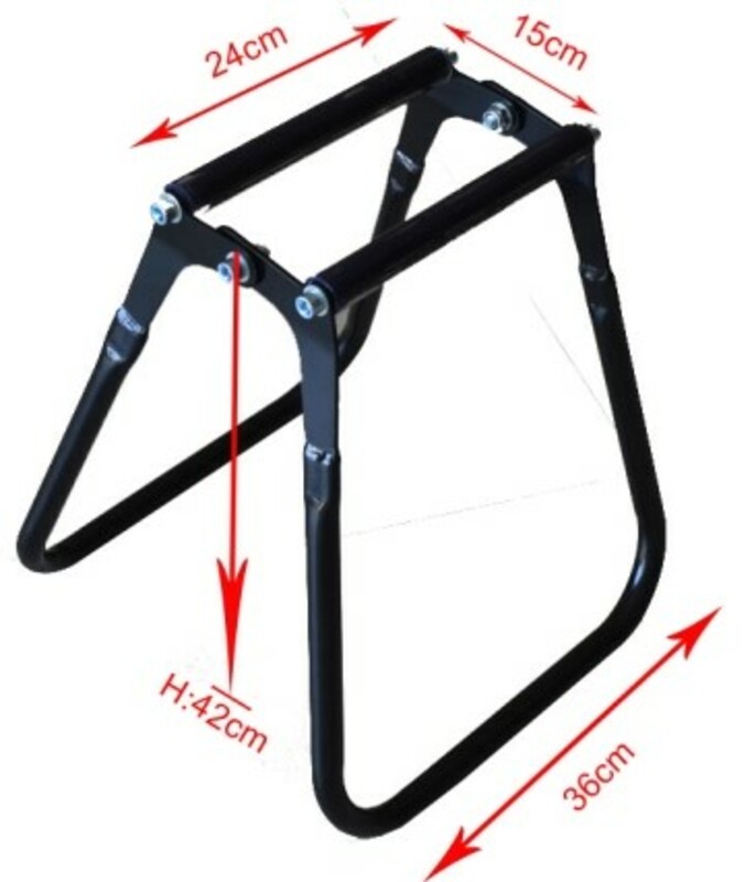 Lève moto Bihr Stand Trial Pliable noir