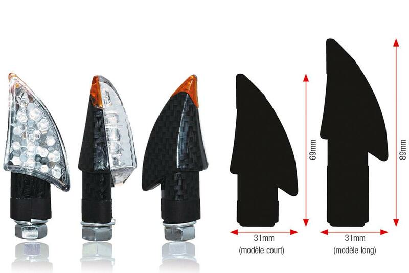 Clignotant Bihr Blade LED long bamboo