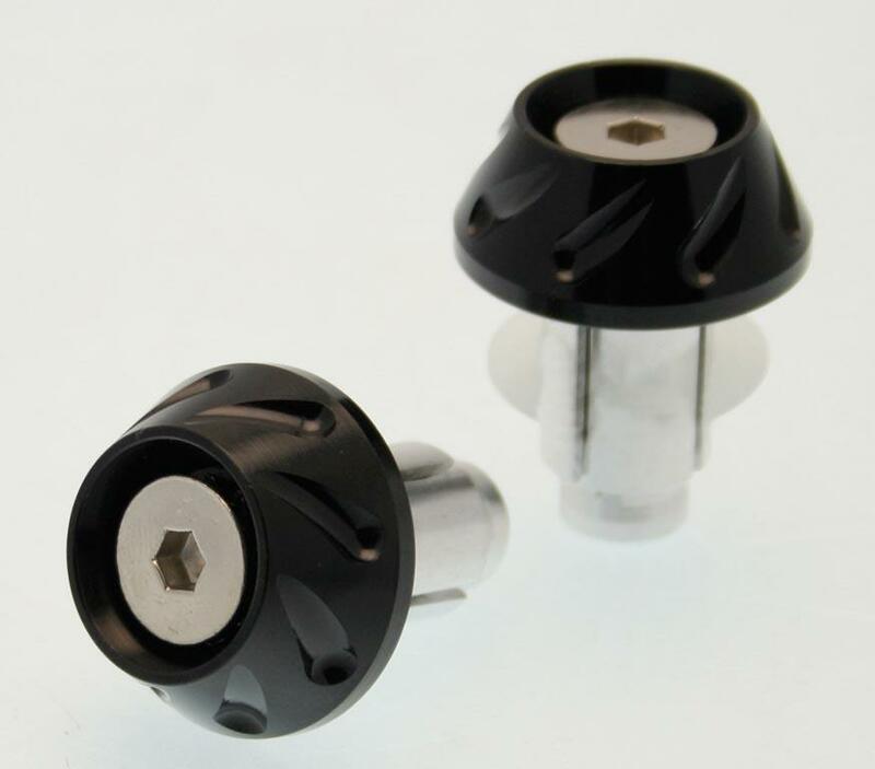 Embouts de guidon Bihr Next Ø14-17mm noir