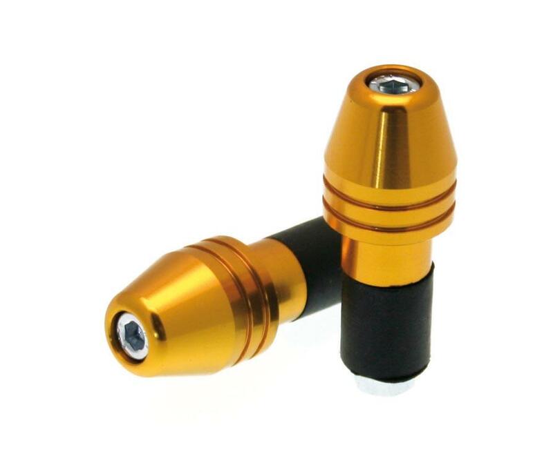 Embouts de guidon Bihr Rocket Ø18mm or