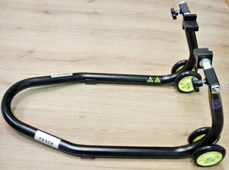 Béquille Bihr avant Home Track supports en ''T'' radial noir mat