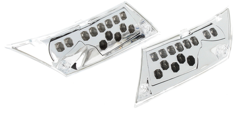 Clignotant Bihr arrière Type LED chrome