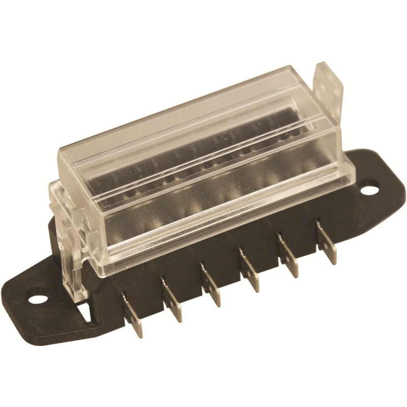 Porte fusible Bihr entrée latérale 6 voies