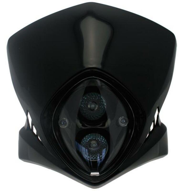 Plaque phare Bihr Viper noir