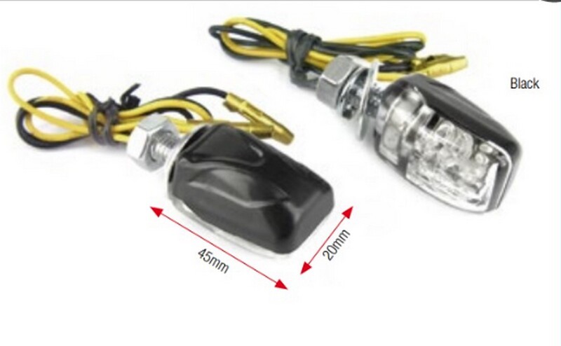 Clignotant Bihr s Shell LED noir