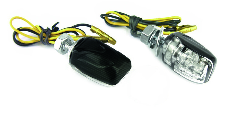 Clignotant Bihr s Micro 6 LED carbone