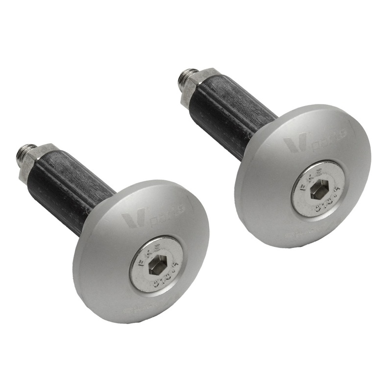 Embouts de guidon Bihr Ø12-18mm alu