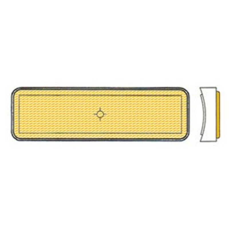 Feux Bihr Side Reflector Yellow