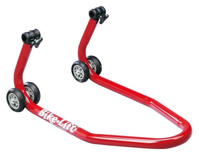 Béquille Bike Lift universelle BIKE-LIFT pour roue avant rouge - FS-10