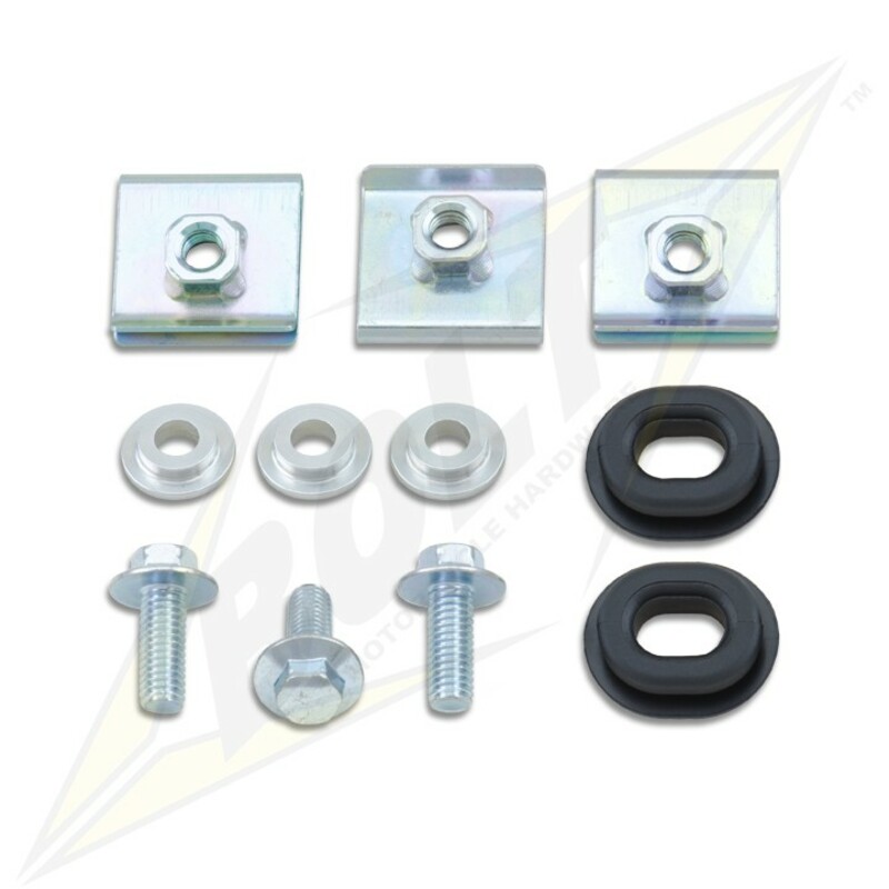 Kit Visserie Moto TT Bolt Kit de suppression Dzus pour cache boîte à air
