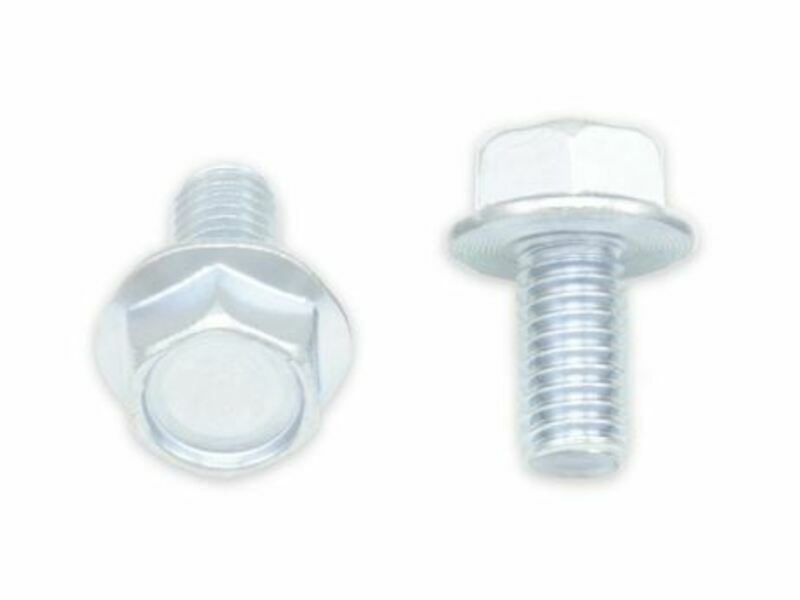 Bolt flange head hex screw kit 10mm M6x1x12mm 10 pieces
