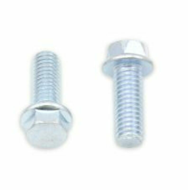bolt kit Bolt Hex flange head screw 8mm M6x1x16mm 10 pieces
