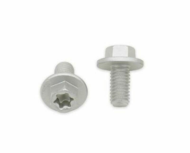 Bolt Hex Head Wide Torx Screws M6x1x12mm 10 pieces
