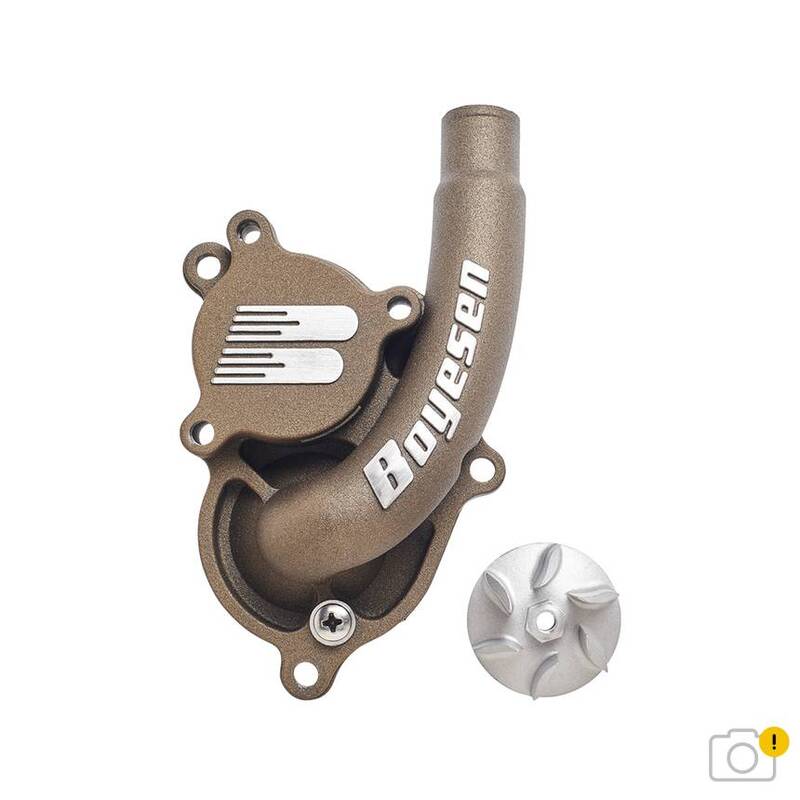 Kit carter pompe à eau Boyesen Couvercle + turbine SuperCooler - magnésium