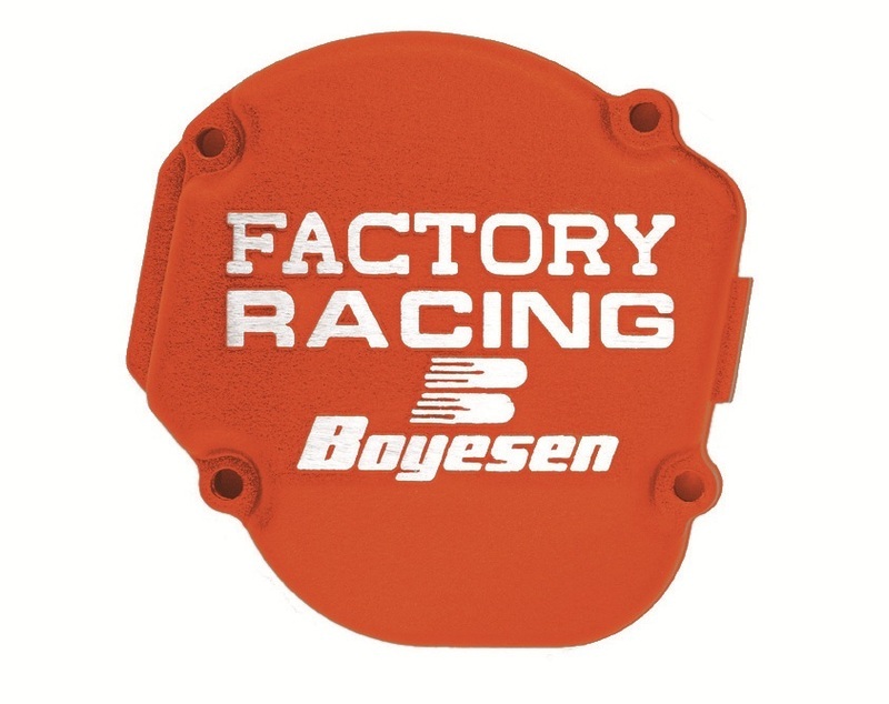 Couvercle de carter d'allumage Boyesen Factory Racing - orange