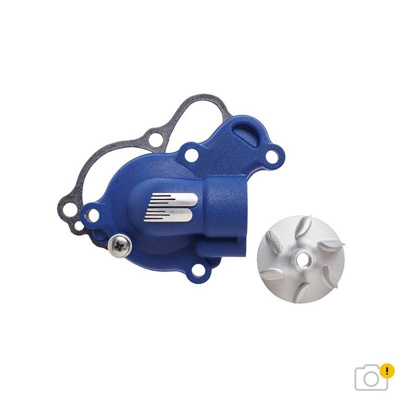 Kit carter pompe à eau Boyesen Couvercle de + turbine SuperCooler - bleu