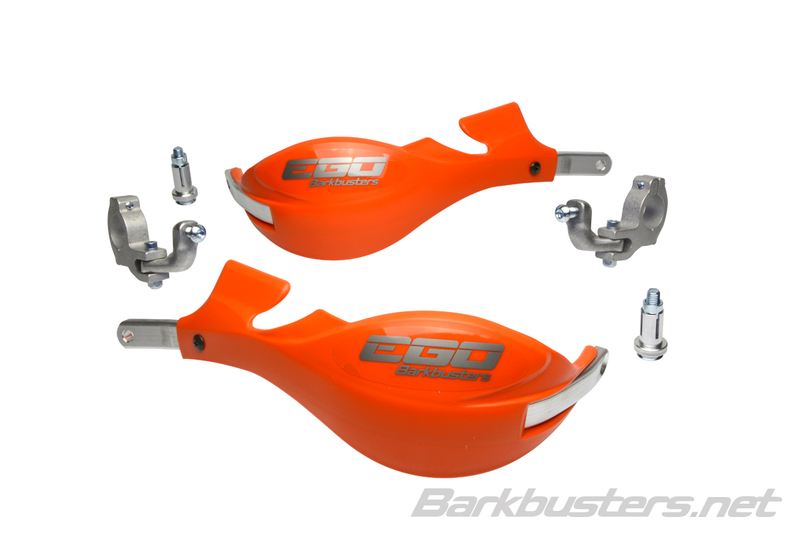 Protèges-mains Barkbusters Kit Ego montage 2 points guidon Ø28,6mm orange
