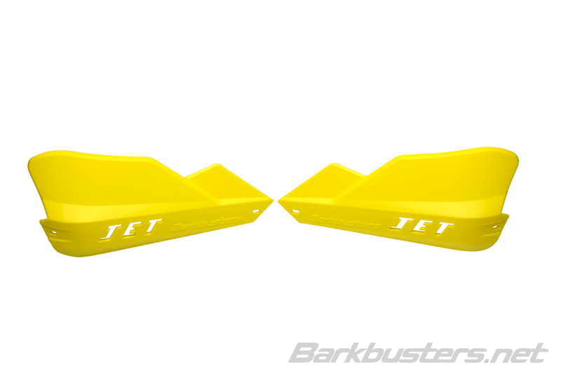 Protèges-mains Barkbusters Coques de Jet jaune
