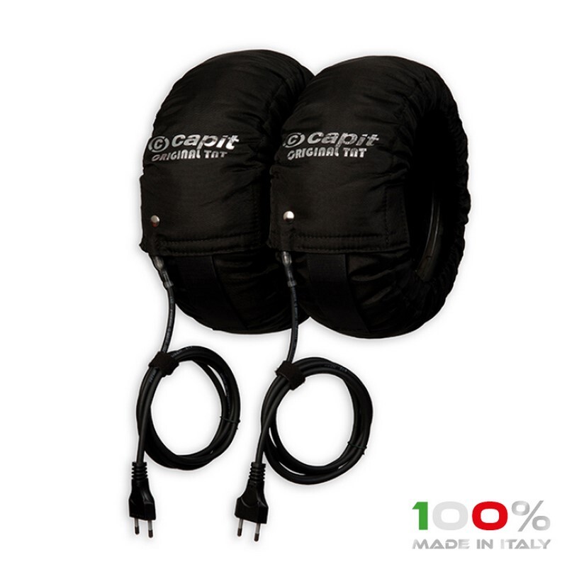 Couverture chauffante Capit Mini Minibike et Scooter 12'' noir - 100/90-12, 120/80-12