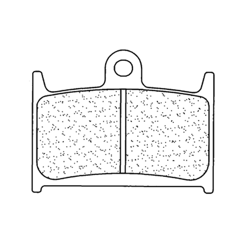 Plaquettes de freins CL Brakes Racing métal fritté - 2246C60