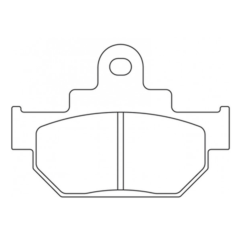 Plaquettes de freins CL Brakes route métal fritté - 2387A3+