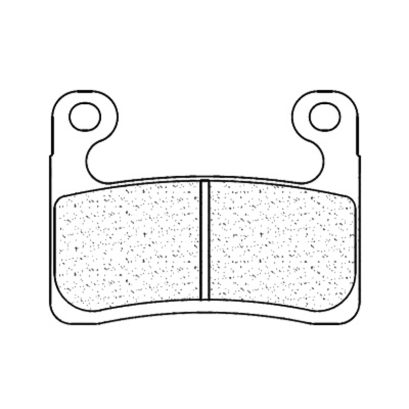 Plaquettes de freins CL Brakes route métal fritté - 1257XBK5
