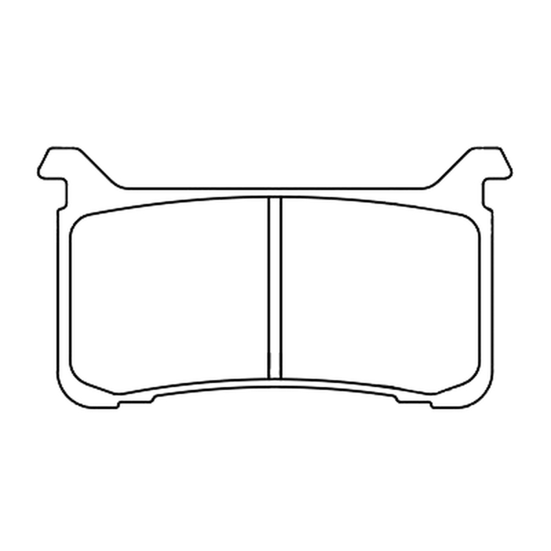 Plaquettes de freins CL Brakes street métal fritté - 1252XBK5
