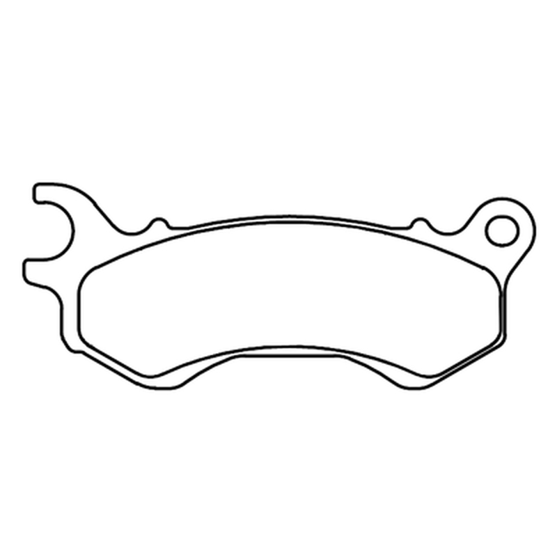 Plaquettes de freins CL Brakes Scooter métal fritté - 3102SC