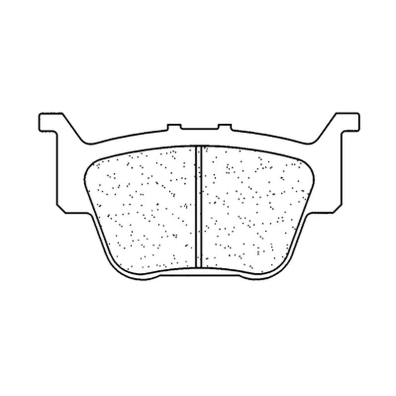 Plaquettes de freins CL Brakes métal fritté - 1140ATV1