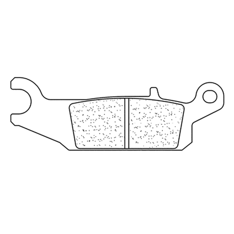 Plaquettes de freins CL Brakes métal fritté - 1192ATV1