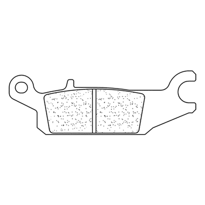 Plaquettes de freins CL Brakes métal fritté - 1195ATV1