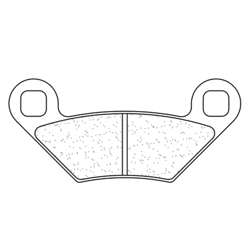 Plaquettes de freins CL Brakes métal fritté - 1222ATV1