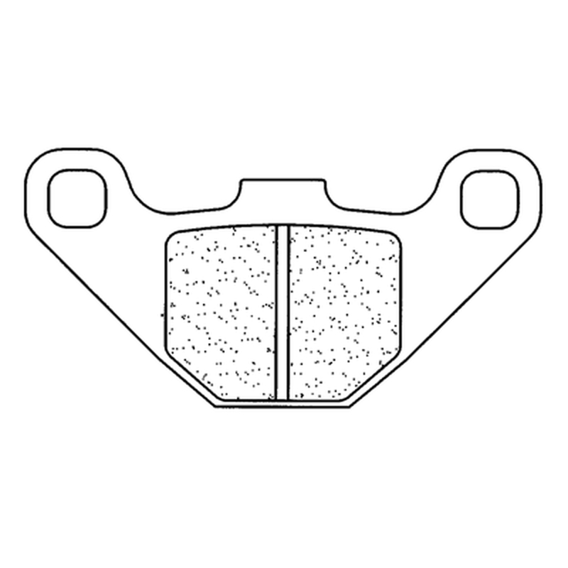 Plaquettes de freins CL Brakes métal fritté - 2469ATV1