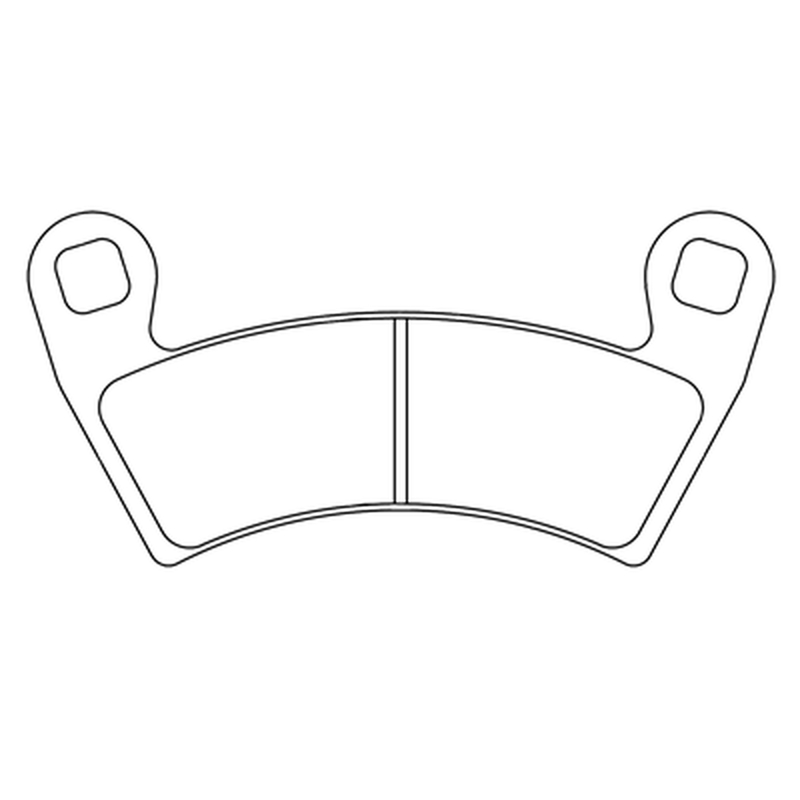 Plaquettes de freins CL Brakes métal fritté - 1229ATV1