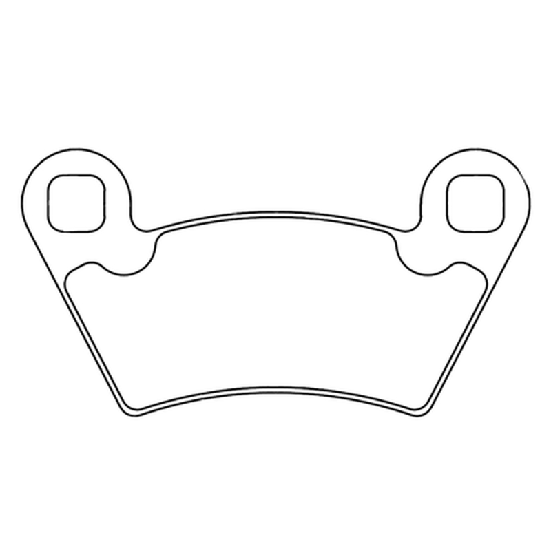 Plaquettes de freins CL Brakes métal fritté - 1230ATV1