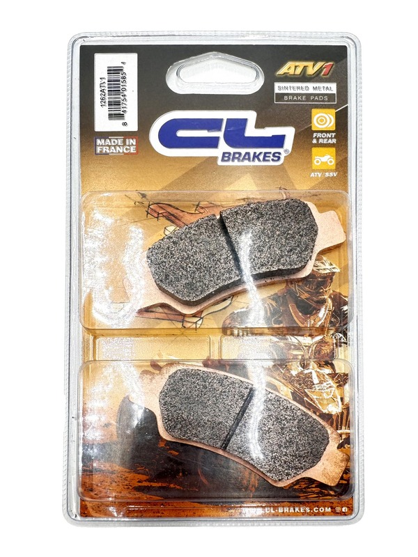 Plaquettes de freins CL Brakes métal fritté - C1262ATV1
