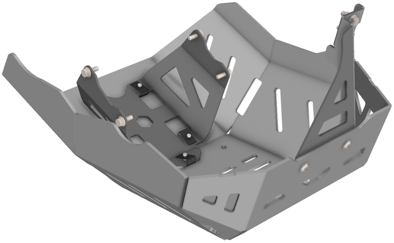 CROSSPRO Sabot moteur Crosspro Trail — noir