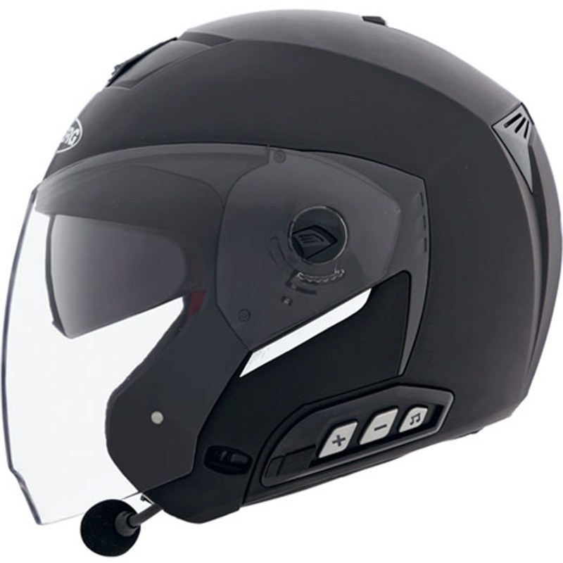 Casque Jet Moto Bluetooth - Demi-casque ECE 22-05 Avec Pare-soleil, Pour Scooter Et Cyclisme