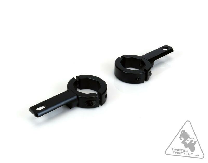 Feux Denali Support éclairage Ø32-38mm noir